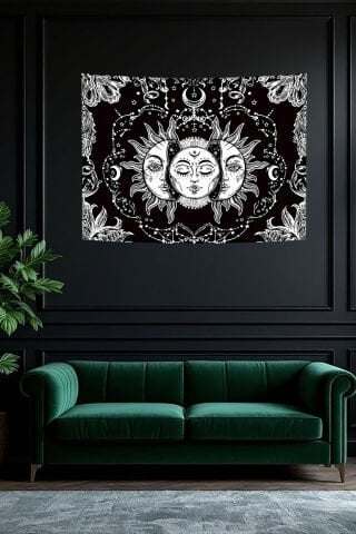 Güneş Kız Duvar Örtüsü