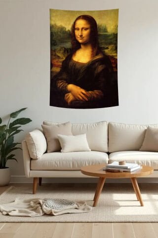 Mona Lisa Duvar Örtüsü