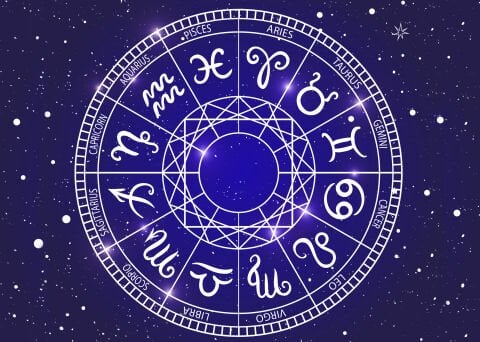 Astroloji ve Burçlar Mandala Duvar Örtüsü