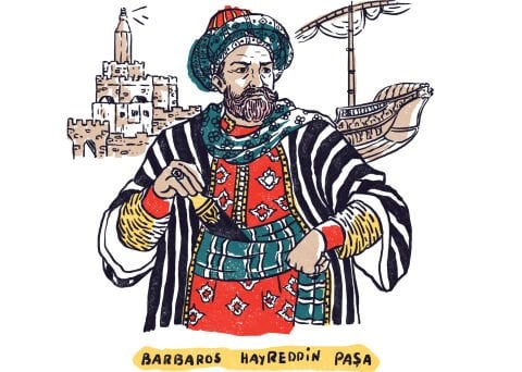 Barbaros Hayreddin Paşa Duvar Örtüsü