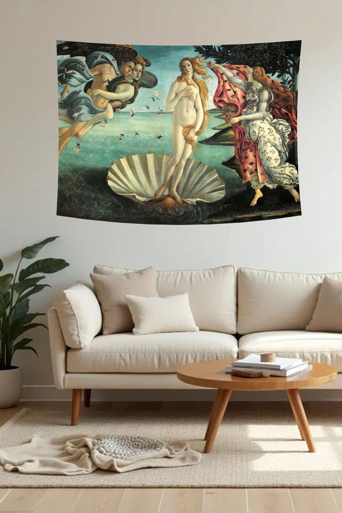 Venüs’ün Doğuşu Sanat Tablosu Duvar Örtüsü