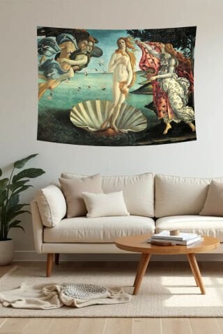 Venüs’ün Doğuşu Sanat Tablosu Duvar Örtüsü