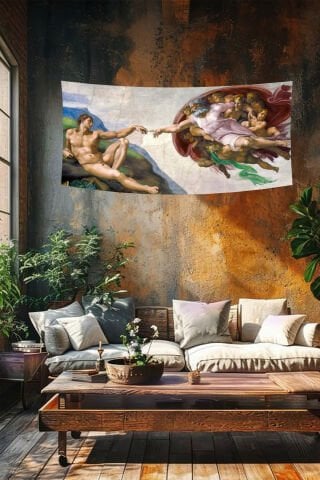 Adem’in Yaratılışı Duvar Örtüsü