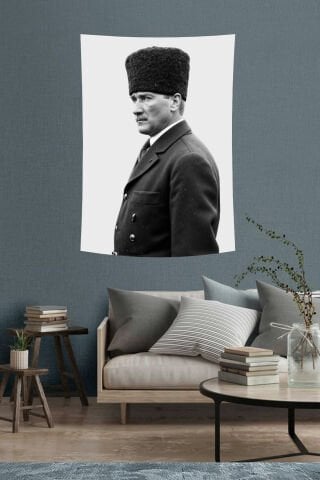 Atatürk Portre Duvar Örtüsü