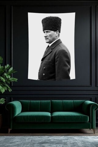 Atatürk Portre Duvar Örtüsü