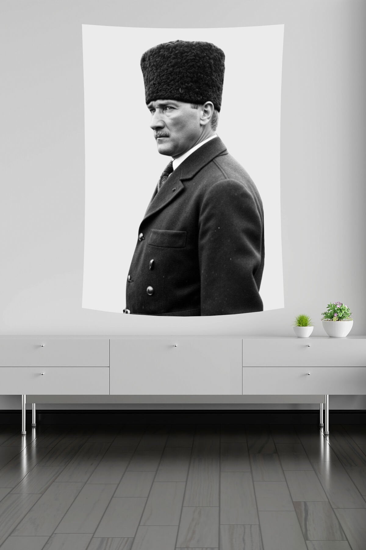 Atatürk Portre Duvar Örtüsü
