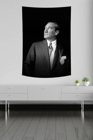Ulu Önder Mustafa Kemal Atatürk Portre Duvar Örtüsü