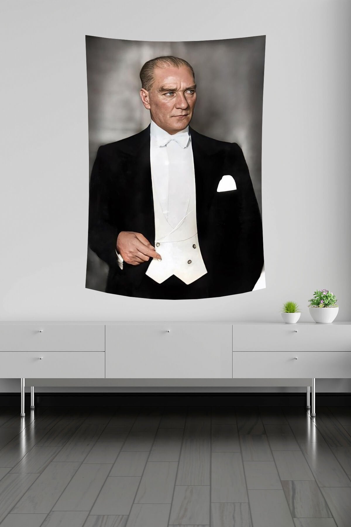 Atatürk Şıklık ve Zarafet Duvar Örtüsü