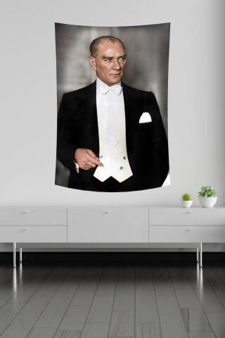 Atatürk Şıklık ve Zarafet Duvar Örtüsü