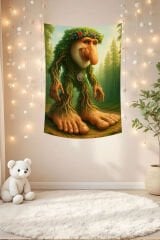 Brr Brr Patapim Karakter Duvar Örtüsü