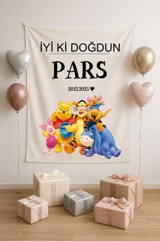 Doğum Günü Duvar Örtüsü