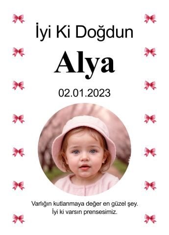 Doğum Günü Duvar Örtüsü