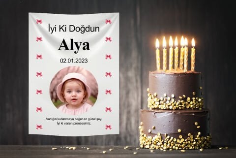 Doğum Günü Duvar Örtüsü