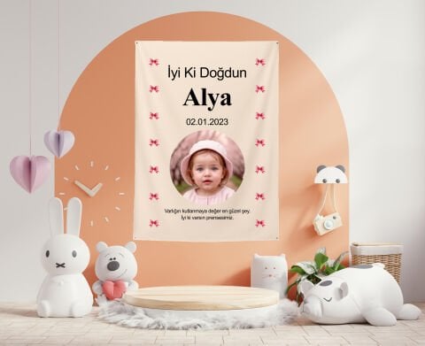 Doğum Günü Duvar Örtüsü