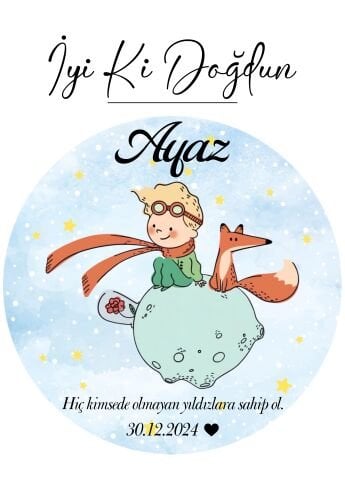 Doğum Günü Duvar Örtüsü