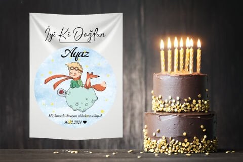 Doğum Günü Duvar Örtüsü