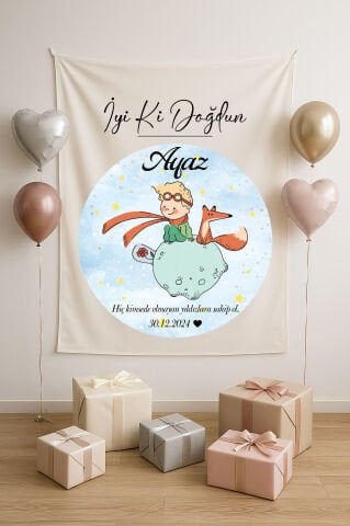 Doğum Günü Duvar Örtüsü