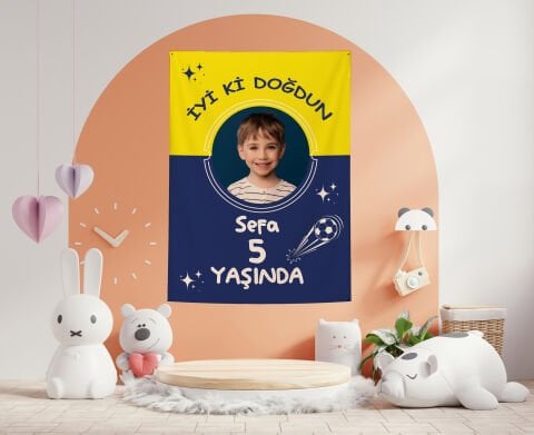 Doğum Günü Duvar Örtüsü