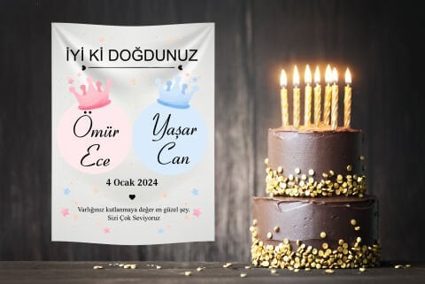 Doğum Günü Duvar Örtüsü