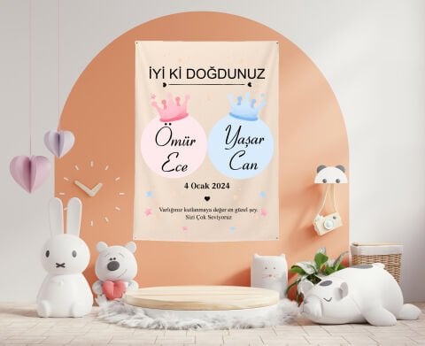 Doğum Günü Duvar Örtüsü