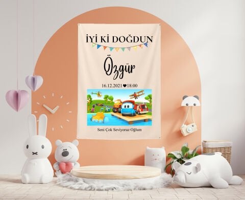 Doğum Günü Duvar Örtüsü