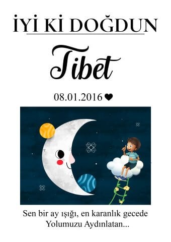 Doğum Günü Duvar Örtüsü