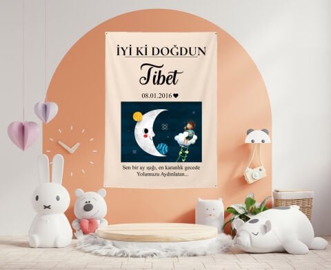 Doğum Günü Duvar Örtüsü