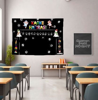 Okul Karne Hatırası Duvar Örtüsü