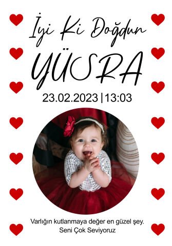 Doğum Günü Duvar Örtüsü