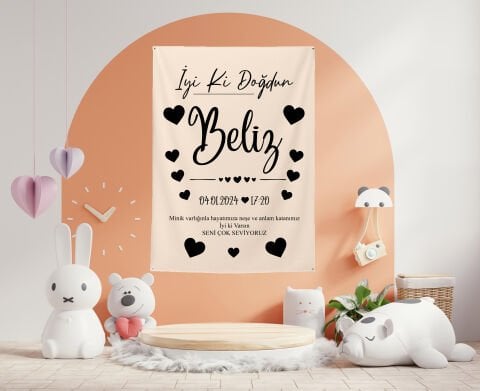 Doğum Günü Duvar Örtüsü