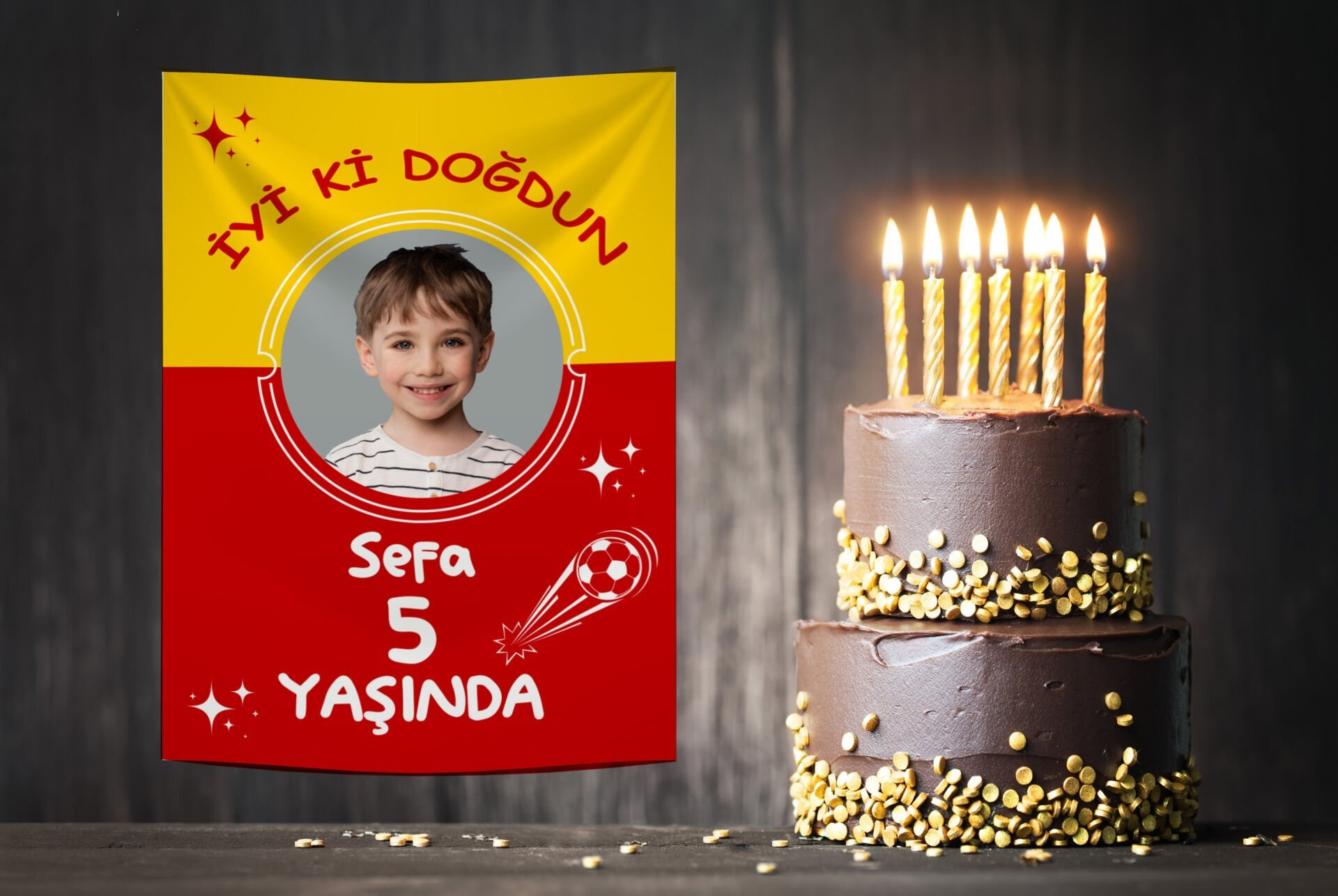 Doğum Günü Duvar Örtüsü