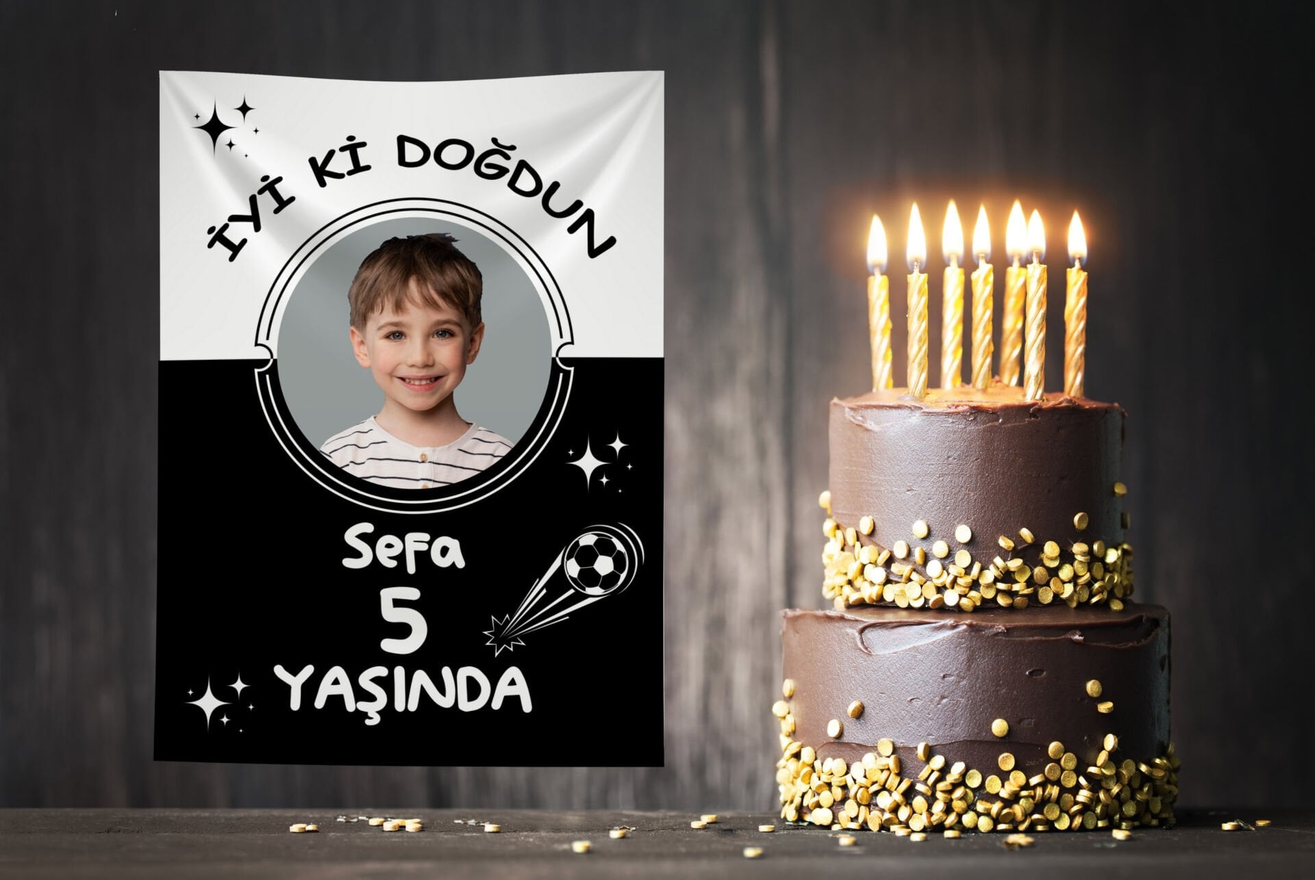 Doğum Günü Duvar Örtüsü