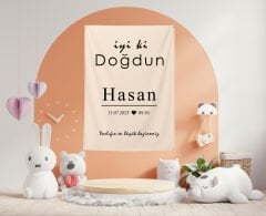 Doğum Günü Duvar Örtüsü 70 x 100