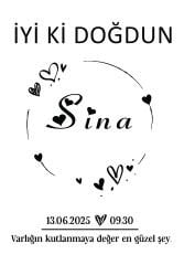 Doğum Günü Duvar Örtüsü