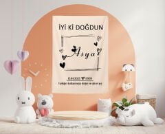 Doğum Günü Duvar Örtüsü 70 x 100