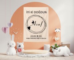 Doğum Günü Duvar Örtüsü 70 x 100