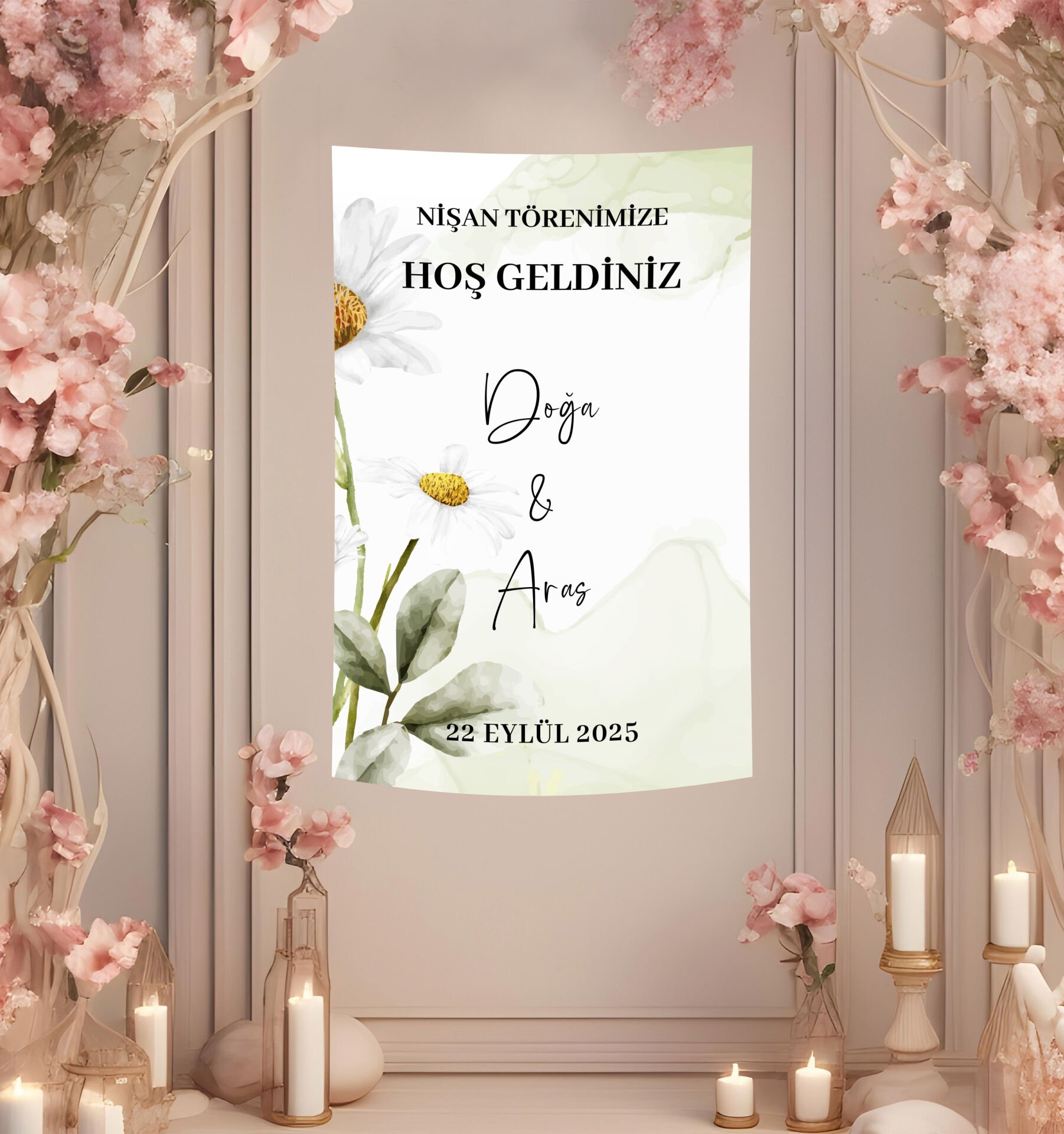 Söz-Nişan Duvar Örtüsü