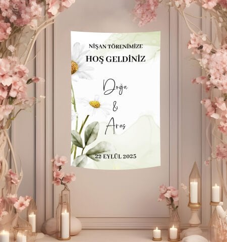 Söz-Nişan Duvar Örtüsü 70x100