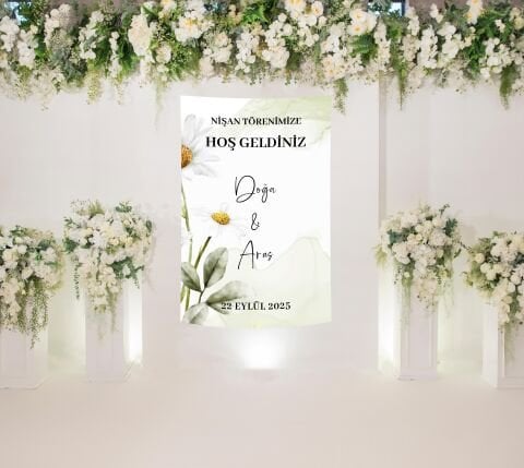 Söz-Nişan Duvar Örtüsü