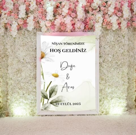 Söz-Nişan Duvar Örtüsü 70x100