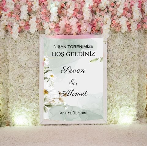 Söz-Nişan Duvar Örtüsü 70x100
