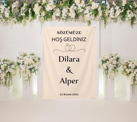 Söz-Nişan Duvar Örtüsü