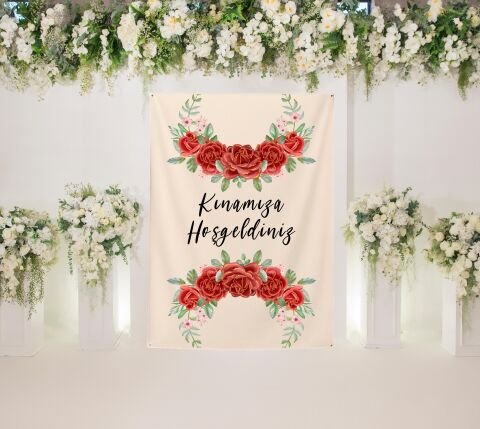 Kına Duvar Örtüsü