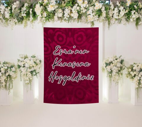 Kına Duvar Örtüsü