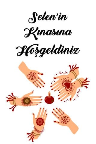 Kına Duvar Örtüsü 70x100