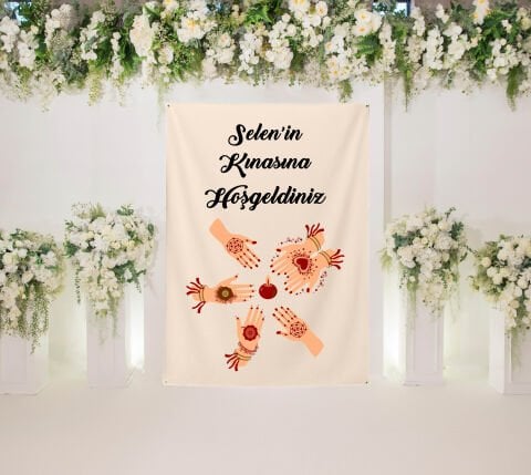 Kına Duvar Örtüsü