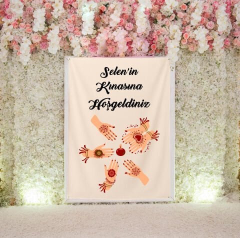 Kına Duvar Örtüsü