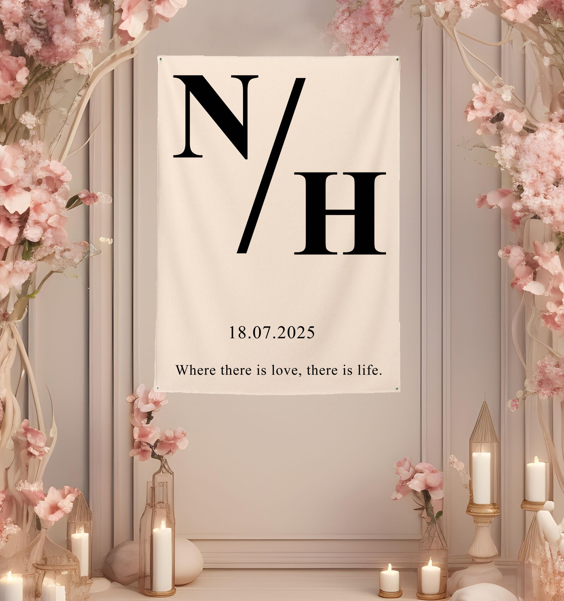 Düğün Duvar Örtüsü