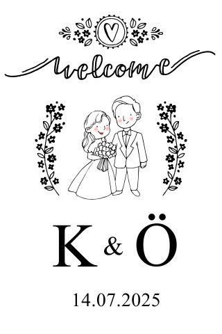 Düğün Duvar Örtüsü