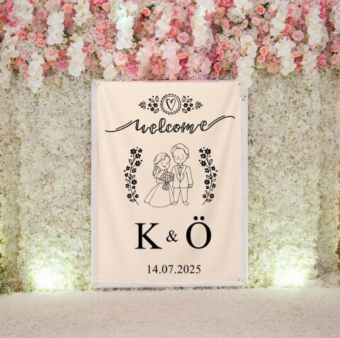 Düğün Duvar Örtüsü